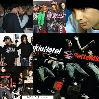 :limba: colaje cu tokio hotel